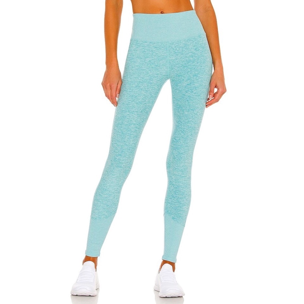 Alo Yoga high waist alosoft lounge legging in blue heather quartz